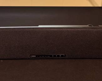 Yamaha Soundbar with Dual Builtin Subwoofers