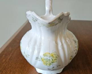 White Pitcher Yellow Roses fourth image