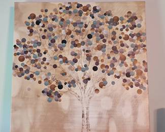 Abstract Tree Canvas Print