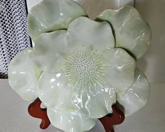Ceramic Flower Plate