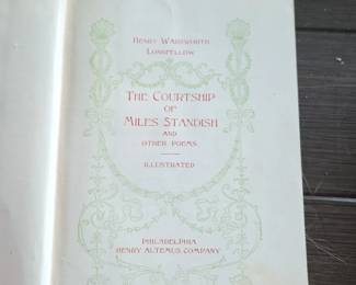 Courtship of Miles Standish book third image
