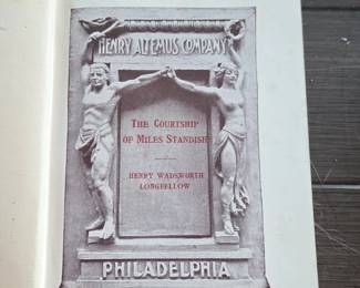 Courtship of Miles Standish book second image
