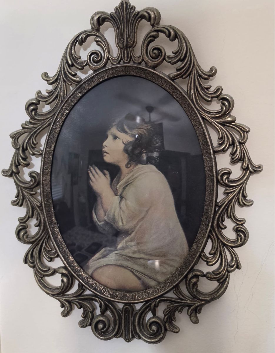 Vintage Italian The Infant Samuel by SirJoshua Reynolds