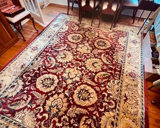 Wool room, sized area rug
