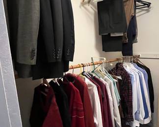 Men’s suits and sportswear
