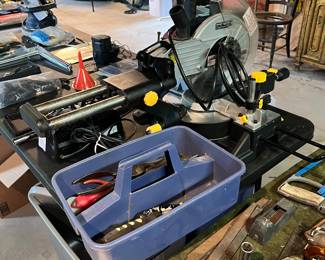 Table saw and hand tools