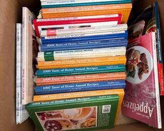 Huge collection of cookbooks
