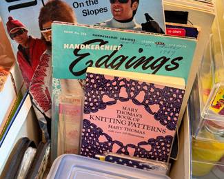 Knitting instructional books patterns 