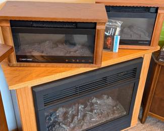 Electric fireplace and mini electric fireplace