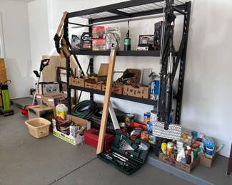 Tools and garage ads and ends