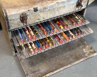 Fishing lures and case
