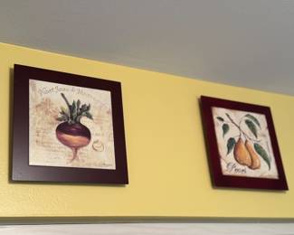 Cute kitchen wall plaques