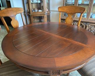 Exquisite formal dining room table and chairs