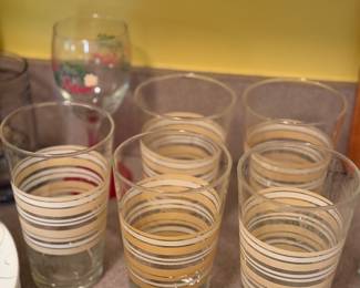 MCM drinking glasses