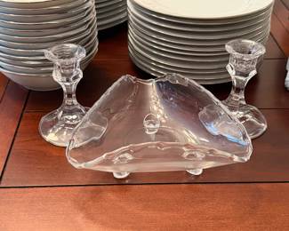 Vintage glassware
