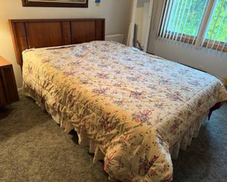 MCM headboard part of bedroom suite set