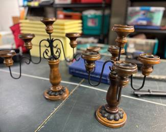 Vintage candle, Abras