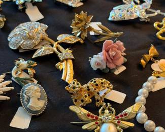 Brooches pins