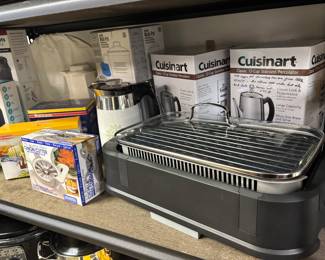 Table top Electric grill, coffee, percolator