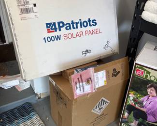 Patriot solar, charging battery with solar panel