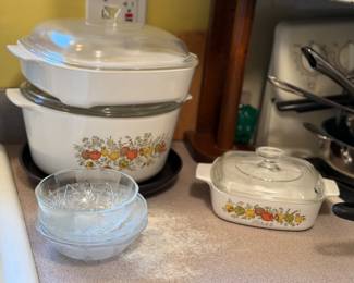 CorningWare spice of life dishes