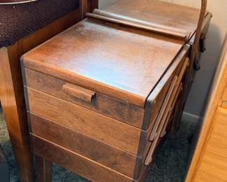Sewing craft storage basket