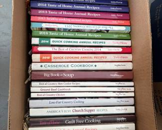 More cookbooks