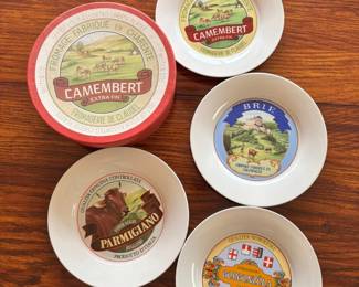 Cute cheese plates