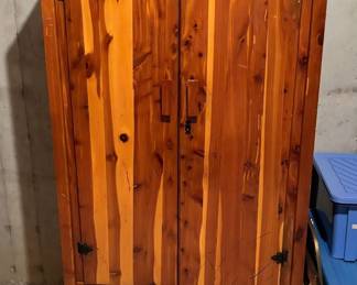 Cedar closet