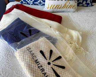 New clothing, toss pillows