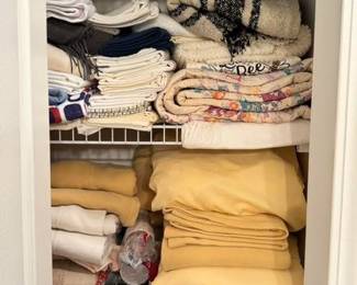 Towels, bed linens 