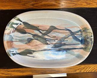 Ceramic platter