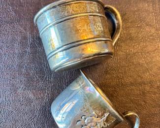 Silver cups