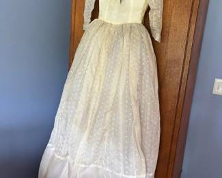 Vintage wedding dress