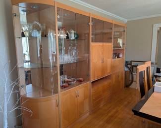5-Unit Contemporary Modular Wall System : $950 OBO