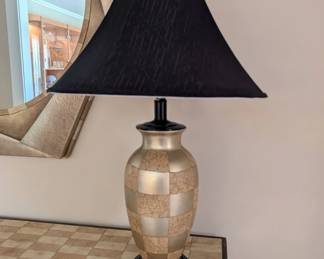 Matching table lamp also included