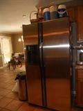 Kenmore refrigerator. Very good looking.