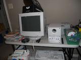 Lots of old computers and their compoents