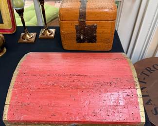 Wooden boxes