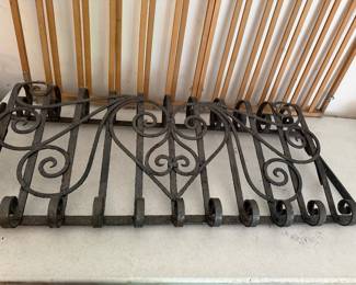 Garden grate…originally bought at Botanic Garden antique sale
