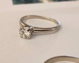 14K 0.65ct Diamond Ring