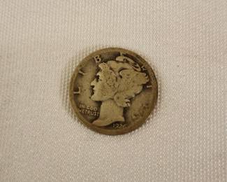 1926 Mercury Dime
