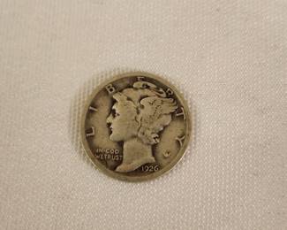 1926 Mercury Dime