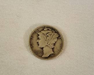 1941 D Mercury Dime