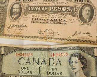 1954 Canada $1 Note