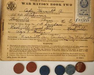 Ration Book and Tokens