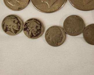5 Buffalo Nickels 