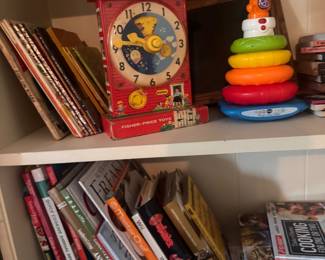 VIntage toys, books