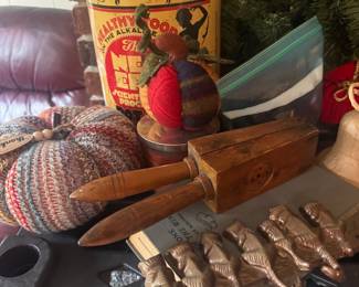 Chip tins crotchet pumpkins