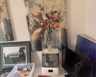 pair of floral prints